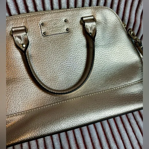 Kate Spade Rose Gold Cross Body Hand Bag - Picture 4 of 10